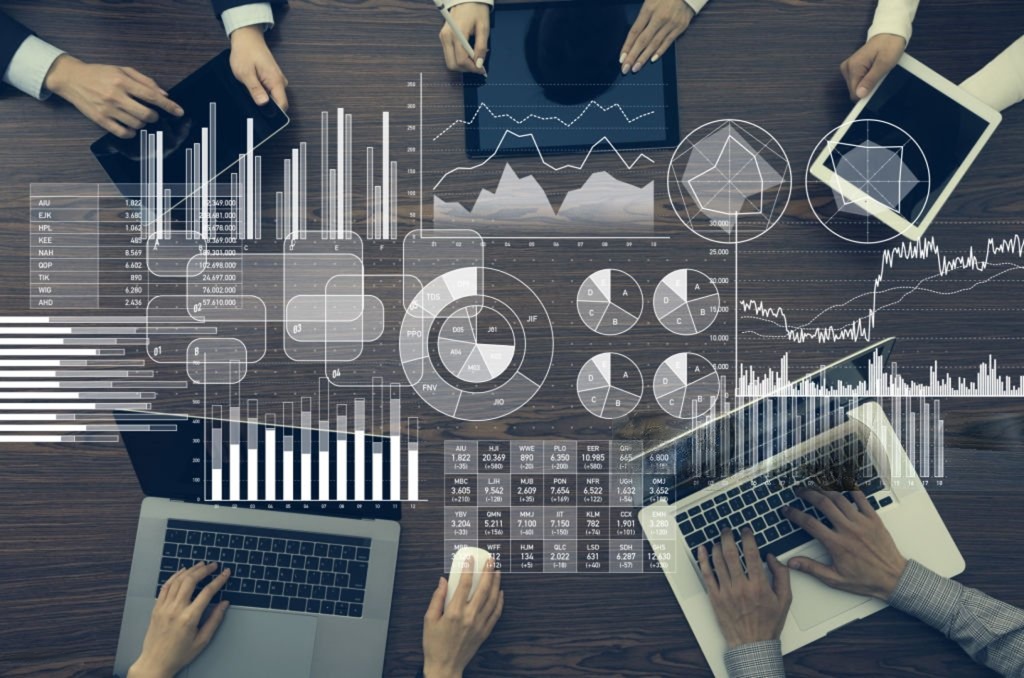 Modern office workspace